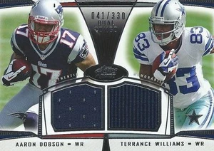 2013 Topps Prime Aaron Dobson/Terrance Williams Dual Jersey Relic #139/330 - Picture 1 of 1
