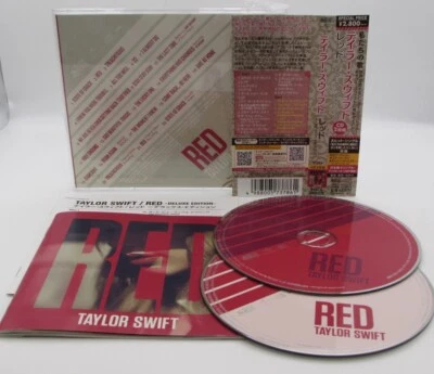 Taylor Swift Red POCS-24002 Booklet(20P) W/ OBI Japan 2CD C341 - Image 1 of 2