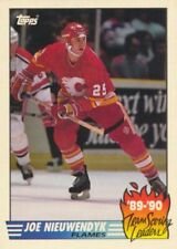 1990-91 Topps TEAM SCORING LEADERS #8 JOE NIEUWENDYK - Calgary Flames