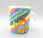 Vintage Garfield Rainbow Mug 1978 Birthday Party & Cake Jim Davis
