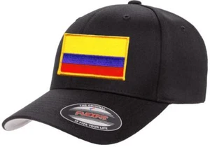Gorra de béisbol atlético con bandera del país de Colombia Flexfit 6277 - Imagen 1 de 26