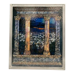 Stained Glass Tiffany's River of Life by Louis C. Tiffany Circa 1919-1931 USA - Picture 1 of 10