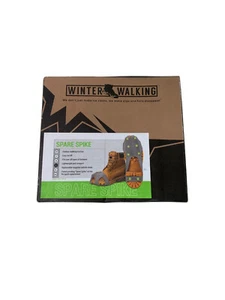 New Winter Walking Spare Spike Shoe Grips Size LARGE Men Women Hiking Ice Snow - Picture 1 of 5