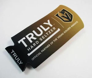 Las Vegas Golden Knights Hockey Team - Truly Hard Seltzer Drink Koozie - NEW - Picture 1 of 2