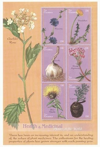 Gambia #F2500 Unauthorized Feigenbaum Issue "Medicinal Plants" MNH 2001 - Picture 1 of 1