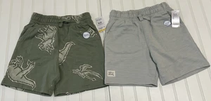 365 Kids from Garanimals Boys Size 7 lot of 2 French Terry and Fleece Shorts New - Picture 1 of 9