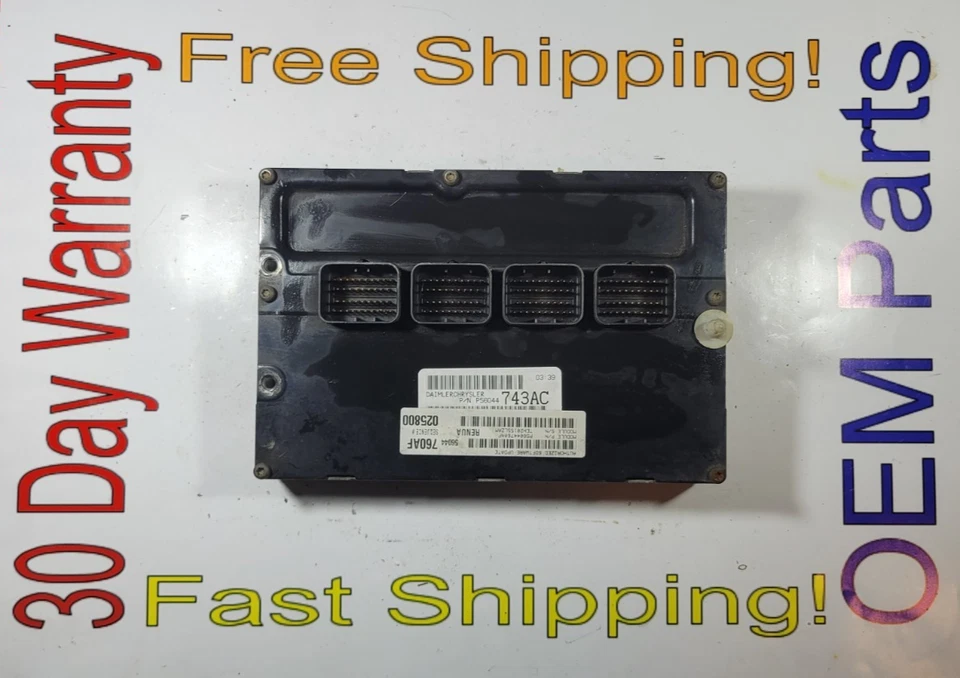 Jeep Commander Cherokee 2006 módulo de control del motor 56044743AC 4,7 L ECM Foto 1 de 3