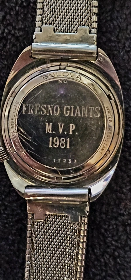 Reloj Hombre Fresno Giants MVP Bulva. Necesita batería. Funciona. Necesita batería Foto 1 de 4