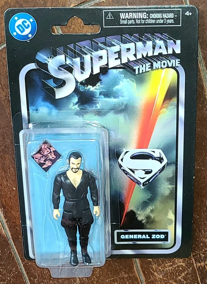 DC Superman La Película (2025) GENERAL ZOD 4" ¡Figura con Accesorio! #20154053 Foto 1 de 2