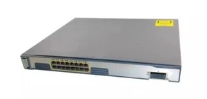 Cisco WS-C3750G-16TD-S with power cord & r mount 16 port 90 Day Warranty Real.. - Picture 1 of 1