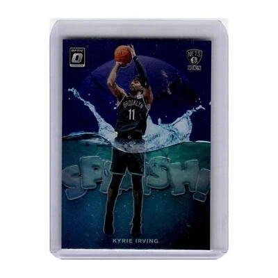 2020 Donruss Optic Prizm Splash Kyrie Irving Nets #8 - Image 1 of 3