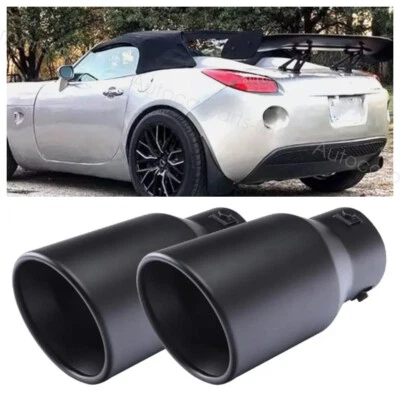 2x For Pontiac Solstice Car Exhaust Pipe Tip Rear Throat Muffler Tailpipe US Foto 1 de 4