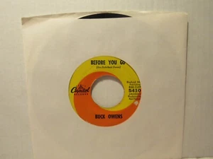 Buck Owens – Before You Go / (I Want) No One But You - 1965 - COUNTRY - Picture 1 of 3