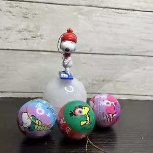 Lote de adornos de bola de galería Peanuts UFS Snoopy - Imagen 1 de 13