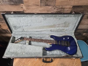 1998 Jackson Dinky DK2  Metallic Blue SSH EMG Reverse Headstock. - Picture 1 of 17