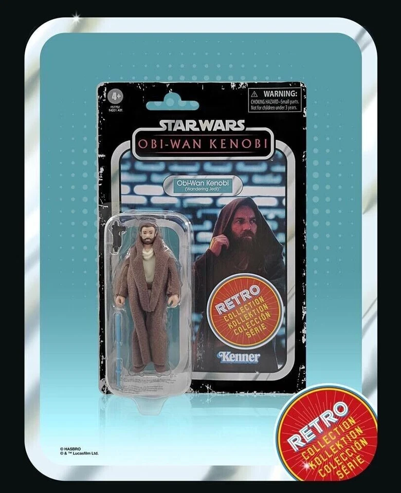Star Wars Retro Collection Obi-Wan Kenobi (Wandering Jedi) Hasbro In Stock - Imagen 1 de 1