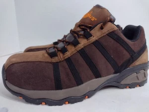 Zapatos para hombre Nautilus de gamuza resistente al aceite y al deslizamiento con puntera de acero con absorción de impactos 10M (H - Imagen 1 de 10