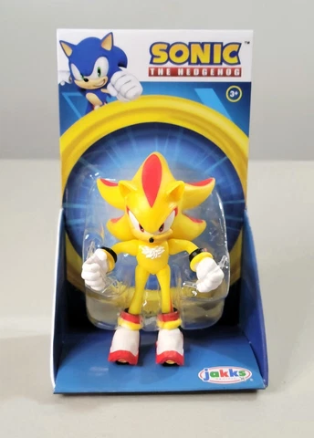 Sonic the Hedgehog 2.5” | SUPER SHADOW | Figure - New Jakks Pacific Mini Figure Cover