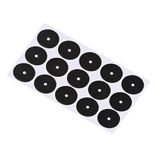 1 Sheet/15Pcs Pool Table Marker Dots, Billiard Point Stickers, Black
