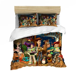 Toy Story Single Double Queen King Super King Bed Quilt Doona Duvet Cover Set - Picture 1 of 2