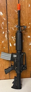 BLACK OPS BB GUN RIFLE 6MM SEMI AUTO BLACK TOY W/ CLIP - Picture 1 of 6