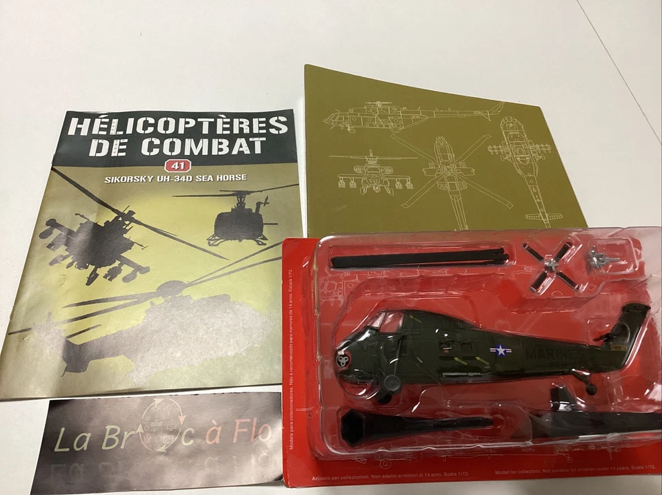 Altaya 1:72 Hélicoptères De Combat Sikorsky Uh-34d Sea Horse Fascicule 41 - Photo 1/1
