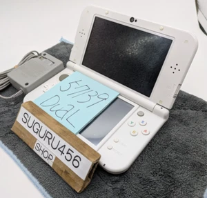【Excellent4】Dual IPS NEW Nintendo - white rare 3DS LL XL Gmae Console From Japan - Picture 1 of 21