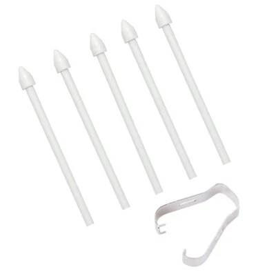 Lot 5 pointes de rechange pour stylet Samsung Galaxy Tab S6 S6 Lite S7 S8 BLANC