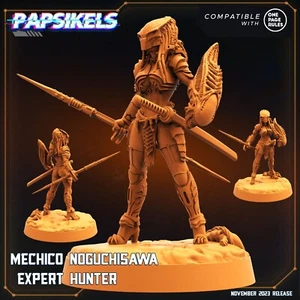 Mechico Noguchisawa Expert Hunter 32mm Papsikels Miniature AvP, Predator - Picture 1 of 1
