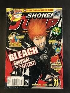 Shonen Jump November 2010 Bleach Survival of the Fittest w Dark End Dragon card - Picture 1 of 3