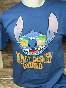 NEW Disney World Stitch T Shirt / Disney Land Merch / Size M Lilo & Stitch - Picture 1 of 3