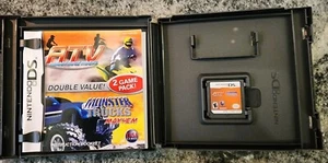 ATV Thunder Ridge Riders / Monster Trucks Mayhem DS - No Cover Art (Case Sleeve) - Picture 1 of 2