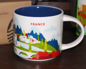 New Authentic Starbucks FRANCE You Are Here Mug w/Box and SKU - US Seller - Picture 1 of 5