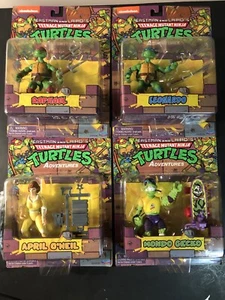Teenage Mutant Ninja Turtles Adventures Action Figure Set 2023. Nickelodeon. - Picture 1 of 24