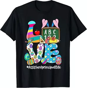 LOVE Apple Pencil Assistant Principal Life Easter Gifts T-Shirt Hoodie - Picture 1 of 14