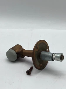 Parachoques de montaje en pared de metal macizo para tope de puerta herrajes comerciales color cobre - Imagen 1 de 6
