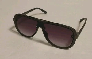 Rocawear Oversized Lens Sunglasses R1493 MGY  Black/Gray Oval "READ" - Picture 1 of 8