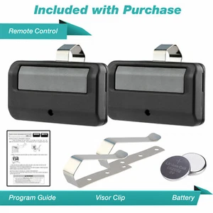 Sale 2 For Chamberlain 950ESTD 891LM Garage Door Opener Remote Security+ 2.0 MyQ - Picture 1 of 5
