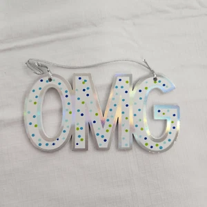 OMG Christmas Ornament Gift Tag - Picture 1 of 2