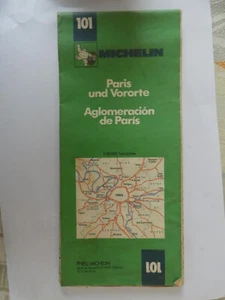 Carte michelin 101 banlieue paris 1ere edition 1976 - Picture 1 of 1