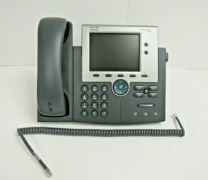 Cisco CP-7945G IP Unified Color Display 2 Line Ethernet Office Telephone 67-2 - Picture 1 of 4