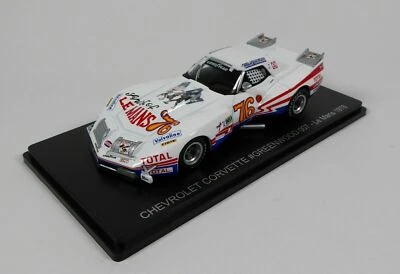 CHEVROLET CORVETTE #76 LE MANS 1976 GREENWOOD DARNICHE SPARK S-LM11 1/43 RESINA - Immagine 1 di 4