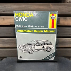 Honda Civic Service Repair Manual 1984 1985 1986 1987 1988 1989 1990 1991 Wiring - Picture 1 of 8