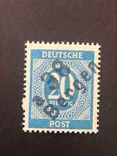 Germany 1948 Post WWII LOCAL overprint  (BERGEN) 20 Pf.  MNH /s3 #424