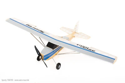 SPORTY Querrudertrainer mit Landeklappen (optional) Holzbausatz Aeronaut 136700 - Bild 1 von 4