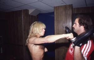 DAVID LEE ROTH VAN HALEN BOXING 35MM TRANSPARENCY - Picture 1 of 1