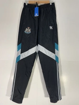 Adidas Newcastle United Track Pants Mens Small Black NEW IX5160 Vintage Inspired - Image 1 of 4