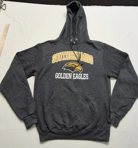 Southern Miss Golden Eagle dunkelgrau Spieltag Hoodie Kordelzug Fronttasche Sm. - Bild 1 von 12