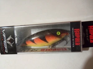 1 Rapala Shallow Shad Rap Lure SSR9 VIPER Custom Fire Belly NIP - Picture 1 of 7