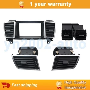 4X Front Dashboard & Rear A/C Air Vent Set For Benz W166 X166 ML320 GLE320 ML350 - Picture 1 of 11